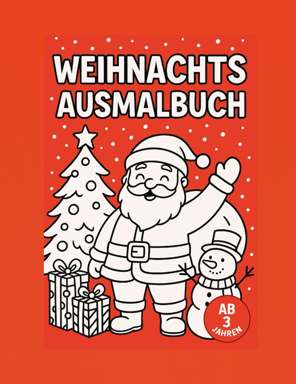 Weihnachtsausmalbuch: Ausmalspaß für Kinder ab 3 Jahren, weihnachtliche Bilder zum Malen & Kritzeln (Benni Bunt, Die große Ausmalwelt)