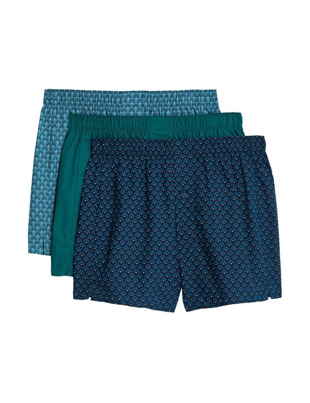Marks & SpencerMen's Cotton Boxer Briefs