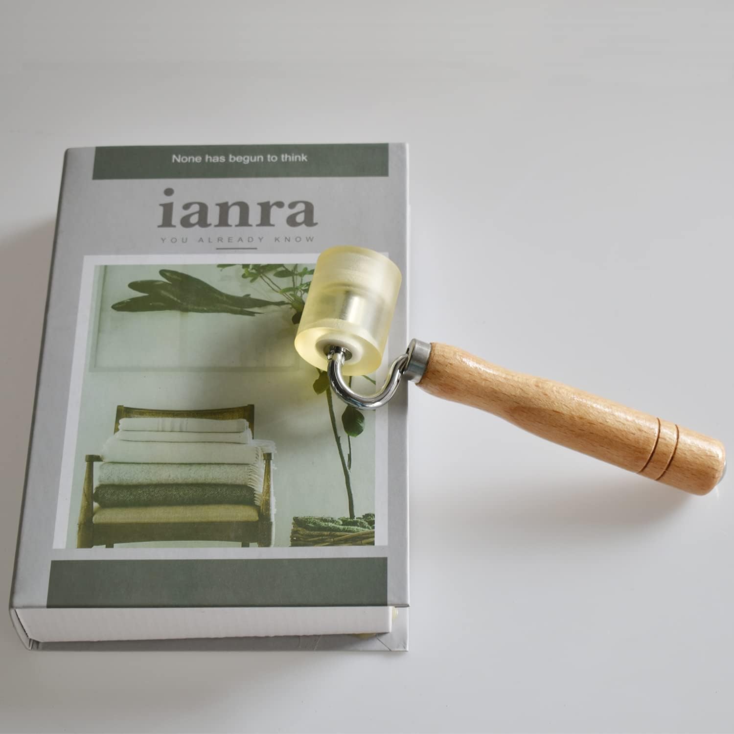 Adhesive Wallpaper Install Tool Kit with Double-sided Tape Measure, Craft Knife with 5 Blades, 3 Types of Scrapers, PU Hand Roller, for Wallpaper Window Film and Car Deadening Mats