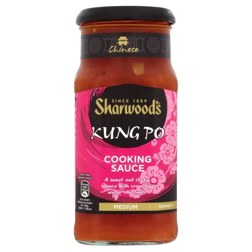 Sharwood's Sos kuchenny - Szechuan Kung Po (425 g) - opakowanie 6 szt.