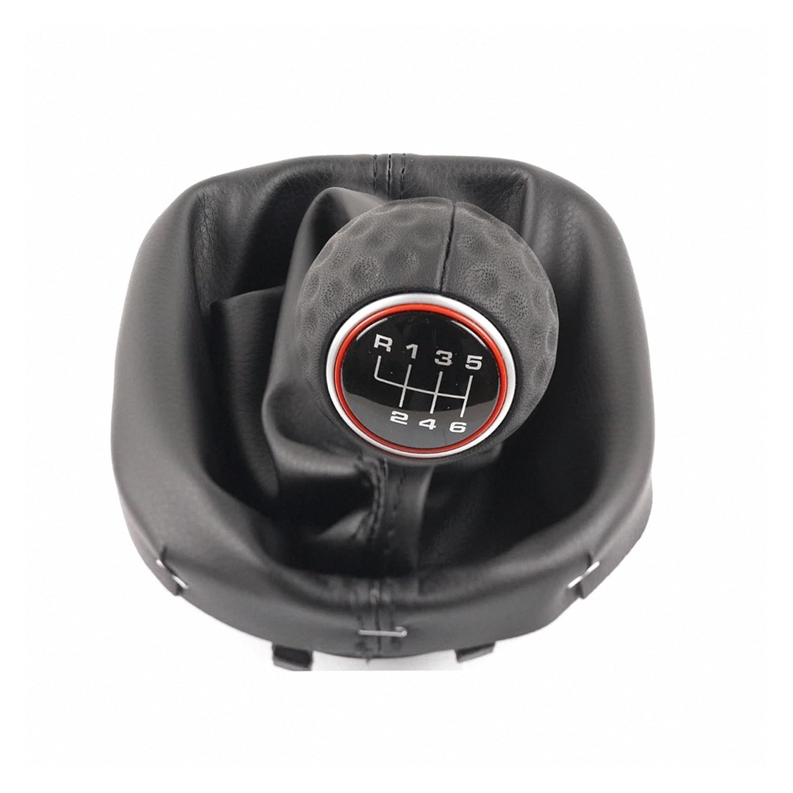 GLBLPEXELR Upgrade Gear Knob for VW Caddy II 2 MK2 for Touran 2003-2010