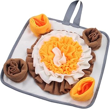 Dog Smell Mat, Dog Pet Olfactory Mat - Bunny Gathering Mat Sniff Mat | Dog Treats Dispenser Sniff Mat for Dogs, Rabbits, Hamsters