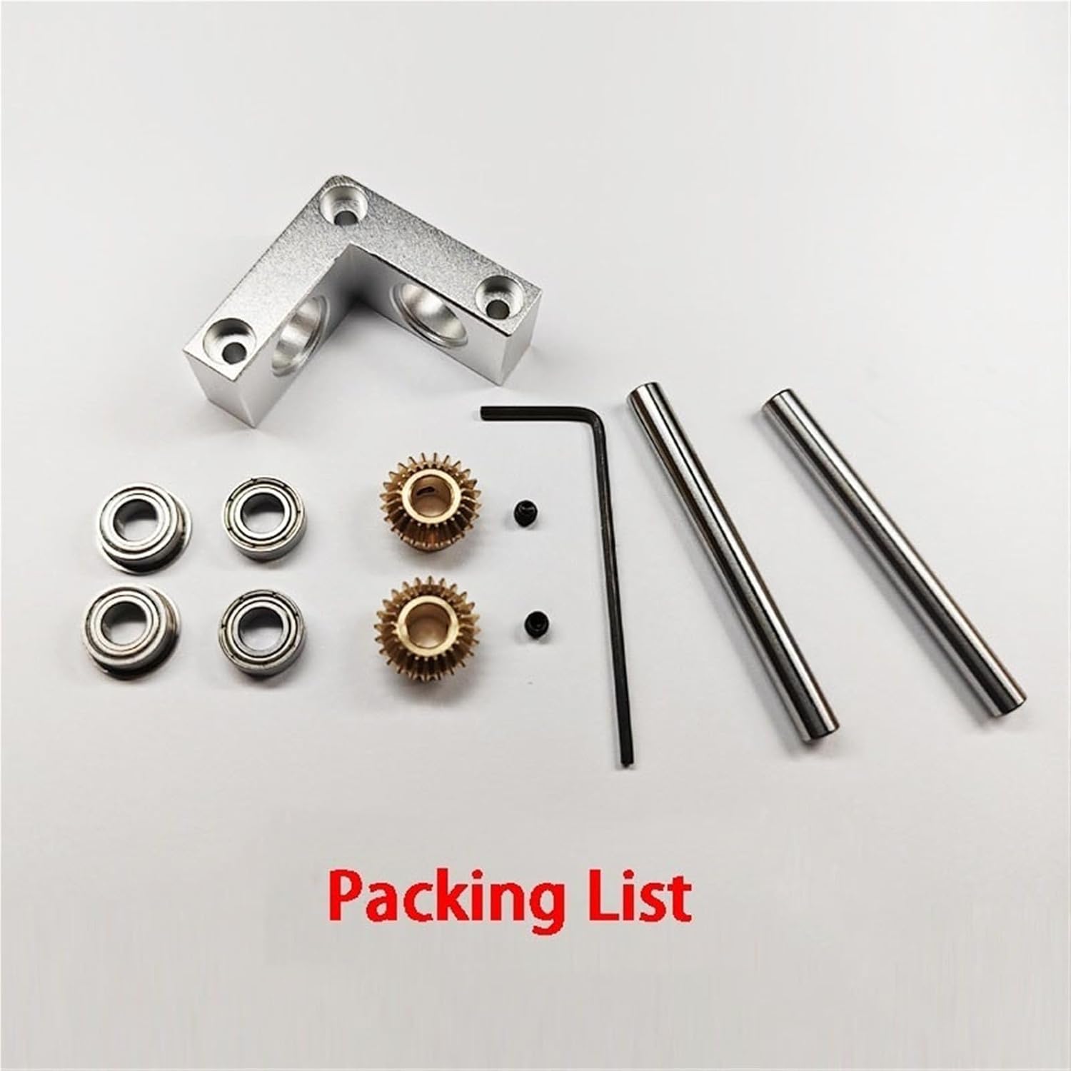 Angle Steering 90 Degree Micro Steering Gearbox Right Angle Commutator 1:1 Transmission Bevel Gear 4mm 5mm Shaft DIY Static Modify Reducer(5mm to 5mm Shaft)