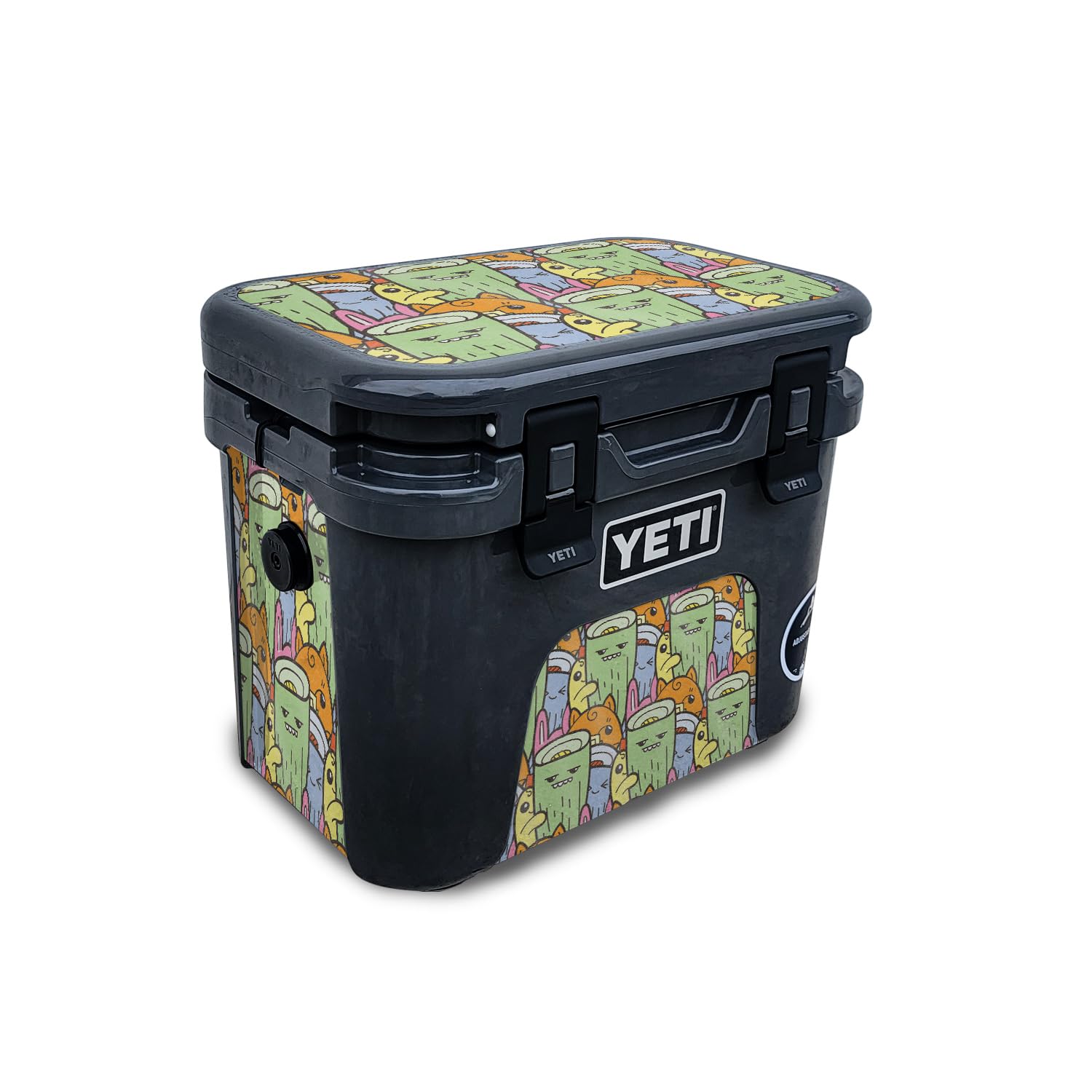 Glossy Glitter Skin Compatible with Yeti Roadie 15 Hard Cooler - The Tall Friend - Premium 3M Vinyl Protective Wrap Decal Cover - Easy to Apply | Crafted in The USA by MightySkins