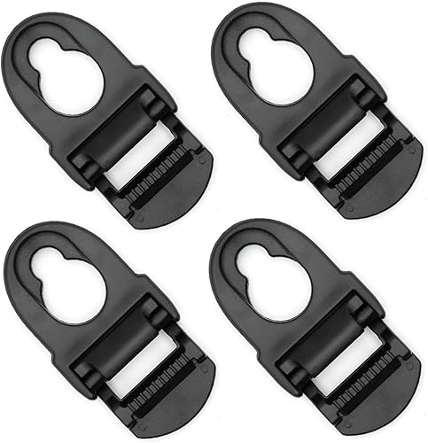 Clip de reparación de asiento de kayak, kit de repuesto de clips de asiento de kayak, ganchos de asiento de repuesto para kayak, kit de reparación