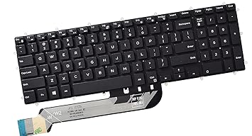 Keyboard for Dell Inspiron 15-5565/15-5567/15-5570/15-5575/15-5570 (P75F) Laptop Without Backlite