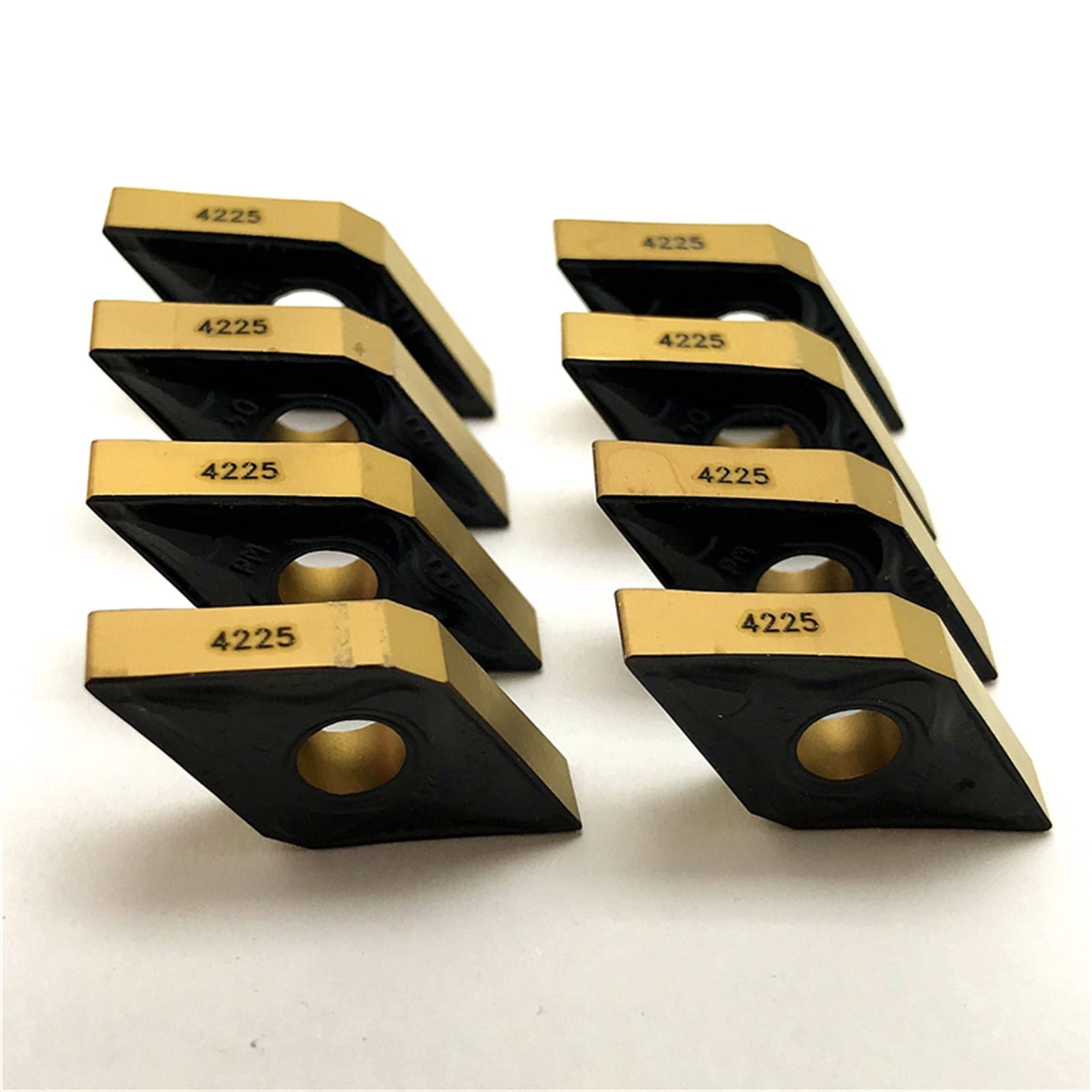 EJ.life Plaquettes En Carbure 10pcs CNC Carbure Conseils Insère Lame