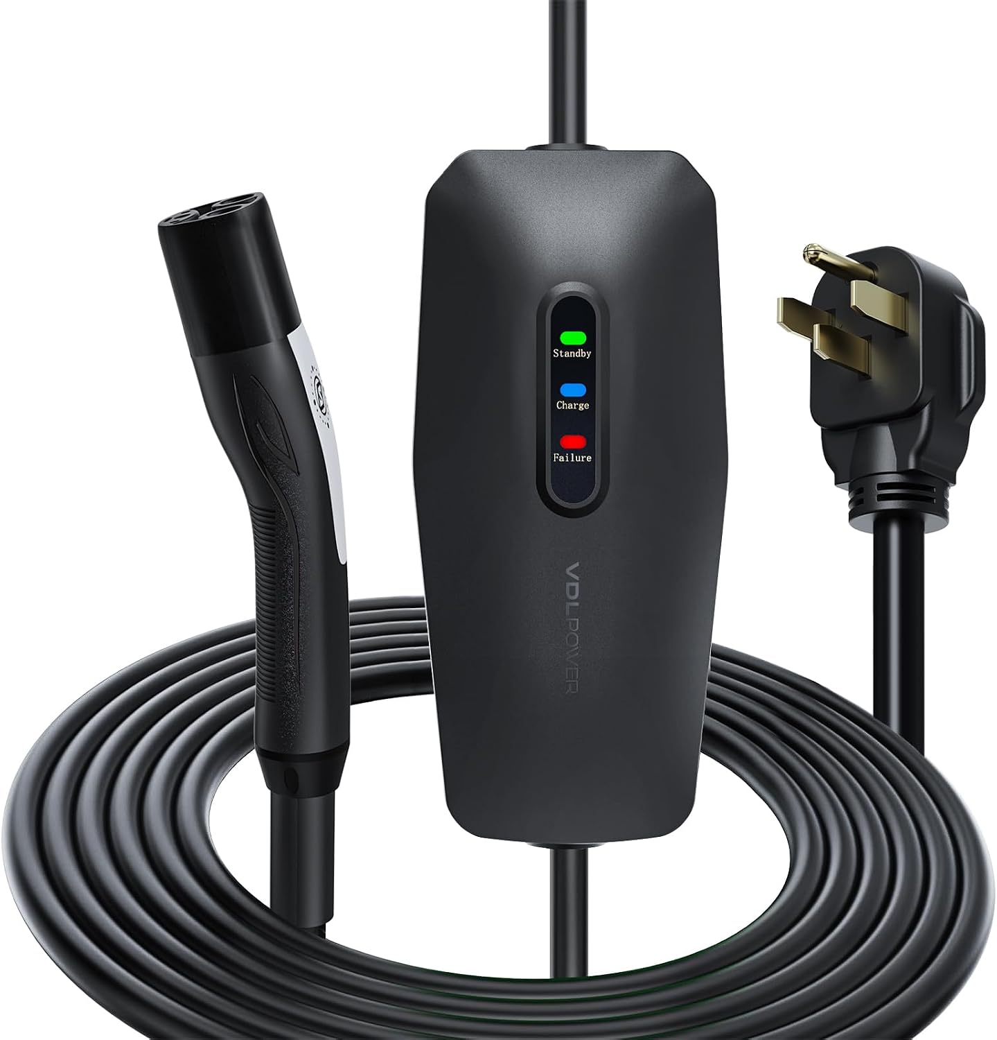Level 2 Tesla Charger with 20FT Cable, 32A 7KW NEMA Adapter (14-50), 240V, Portable Electric Car Charger Compatible for All Tesla Models Y/X/3/S