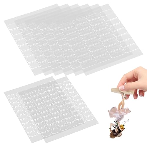 312 masillas de montaje grandes sin residuos, tachuela adhesiva de doble cara para colgar en la pared, muñecas, manualidades, carteles y