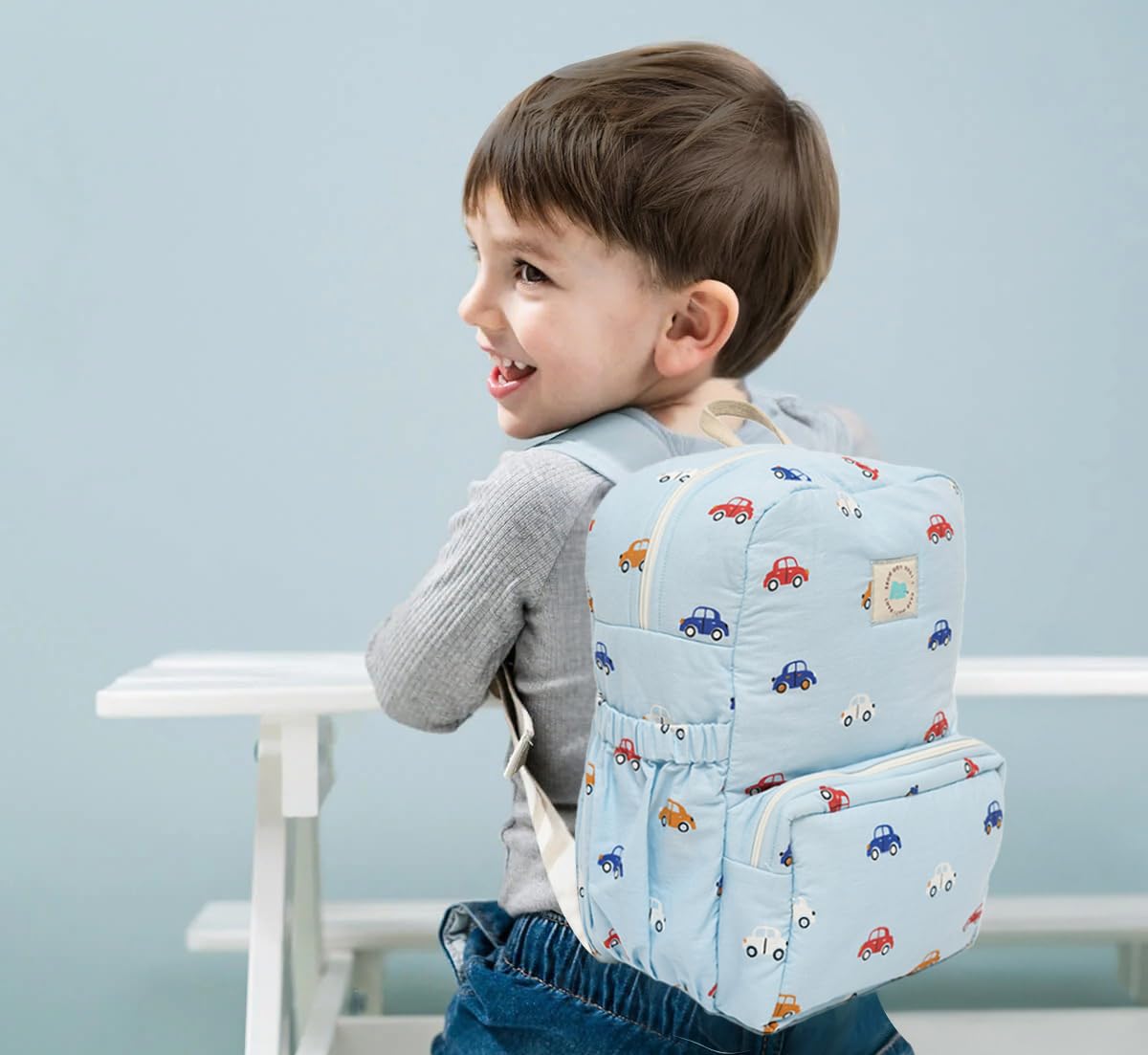 TIDY SLEEP Cute Backpack for Kids Girls Boys Toddler Backpack Preschool Nursery Travel Bag - Size (34x24) cm - Ballerina 3