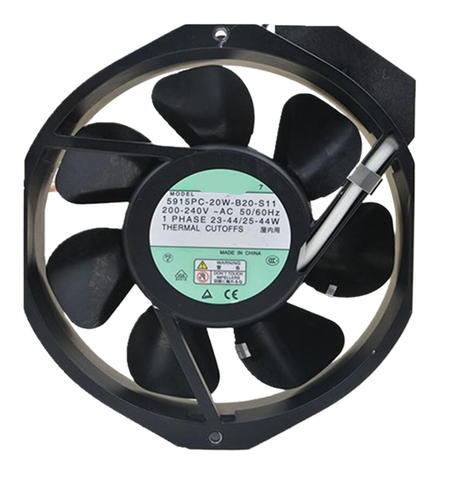 YUIDVJQWS 5915PC-20W-B20-S11 200-240VAC 17238 172 * 172 * 38mm Cooling Fan
