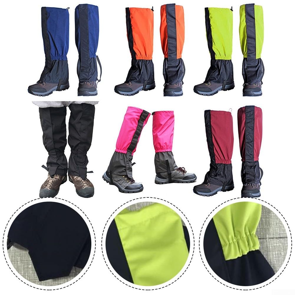 Guêtres Imperméables De Randonnée - Hauteur 46 Cm, Nylon, Protection Neige Et Boue (Paire) - 7
