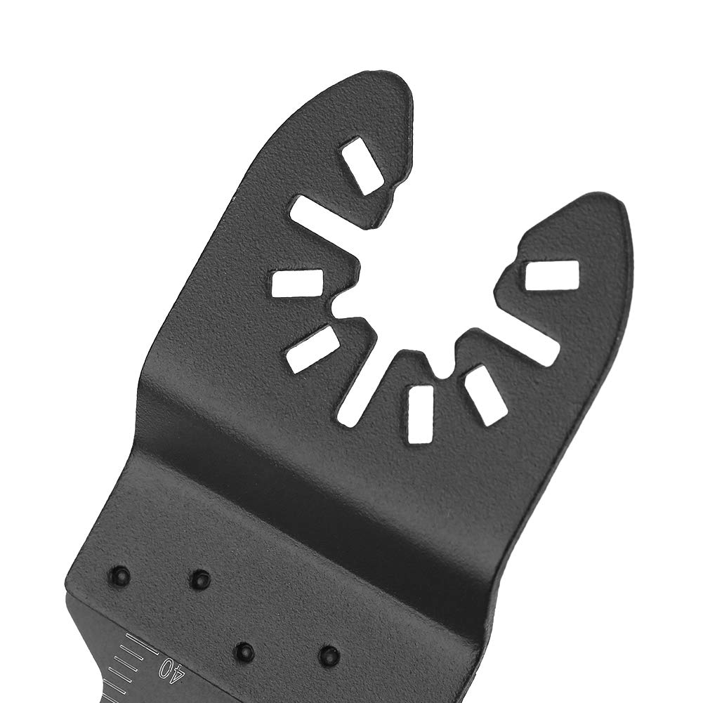 20 Hojas de Sierra Oscilante Multiherramienta, Hojas de Sierra de Dientes Largos para Corte de Madera y Metal 44mm