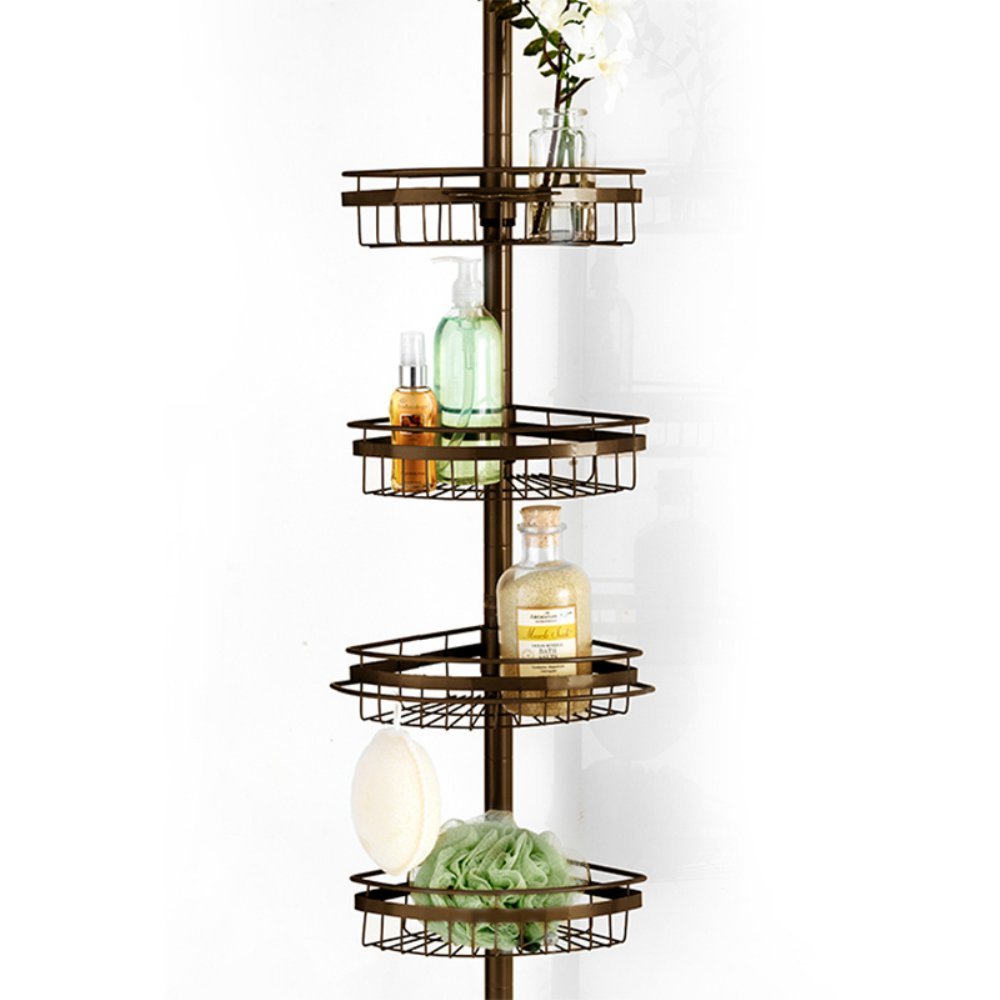 Popular Bath Ultimate Shower Caddy 4-Tier Corner Orb