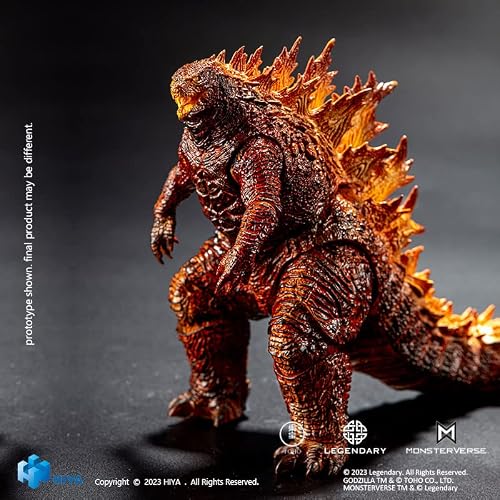 Godzilla: King of Monsters - Burning Godzilla Exquisite Basic PX Action Figure - Thumbnail 3
