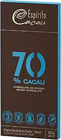Chocolate 70% Cacau Vegano Espírito Cacau 80g