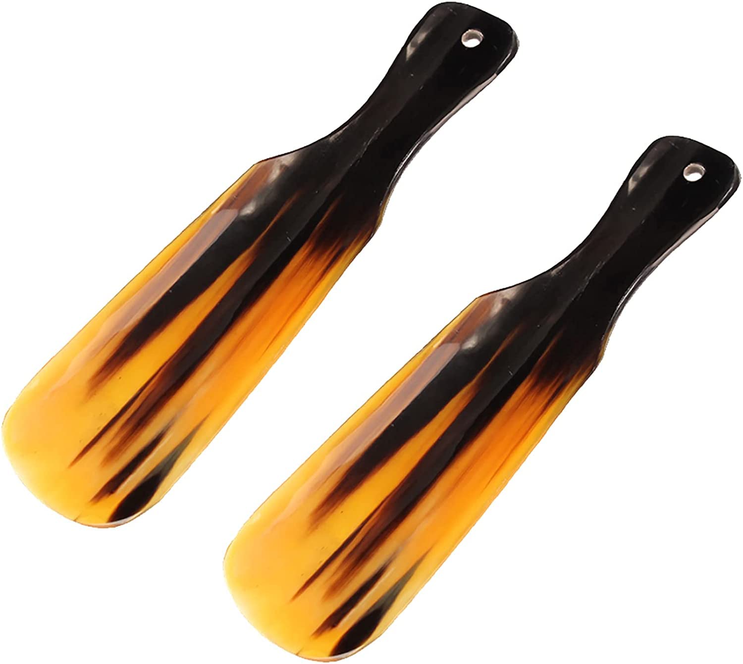 WEKONUMEX Shoe Horns, Polished Shoe Lifter Comfortable Shoe Lifter Shoe Horn(16.5cm)