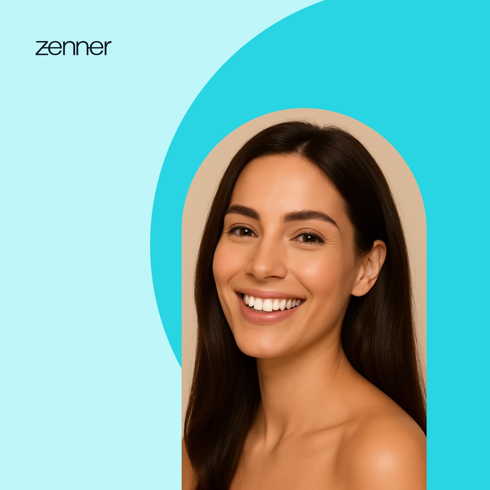 Zenner Specchio ingranditore – 10 x Specchio per il trucco con ventose – Rimovibile e pronto da viaggio – per truccarsi con precisione, epilazione o inserimento di lenti