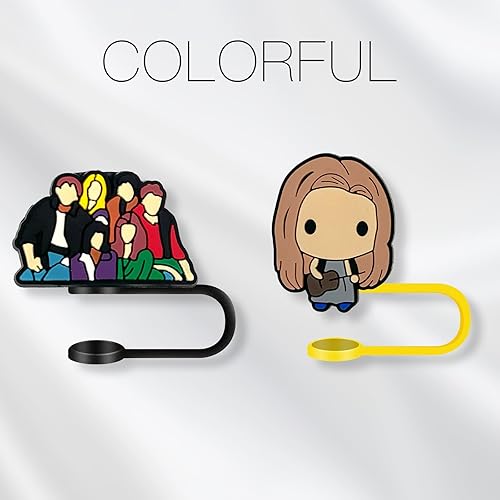 Miniatura 3 de 8 fundas de popote para tazas, 0.394 in de silicona para beber accesorios de vaso