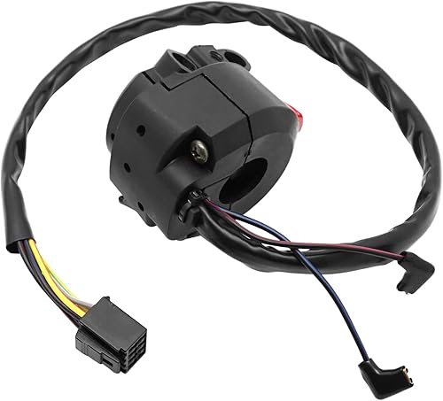 Miniatura 6 de M MATI Interruptor de control del manillar Botón de parada de arranque para Suzuki GSXR600 GSXR750 2004-2005 Bandit 1250 GSF1250 2007-2009 Gladius