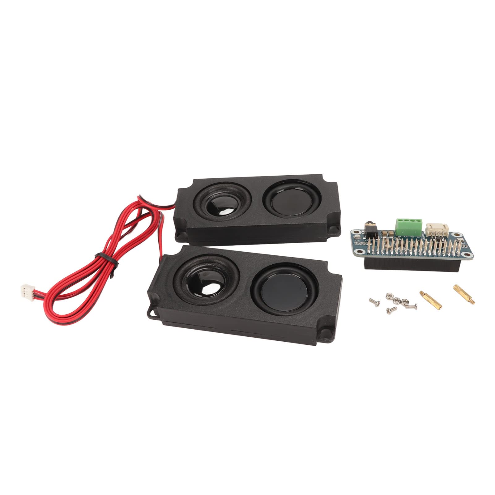 Module Audio Hat pour, Carte Son HiFi I2S I2C WM8960 Puce Jack 3.5mm pour Décodage de Carte Mère RasPi