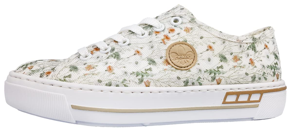 Rieker Damen L8843 Sneaker, Mintflower Ginger L8843 90, 39 EU