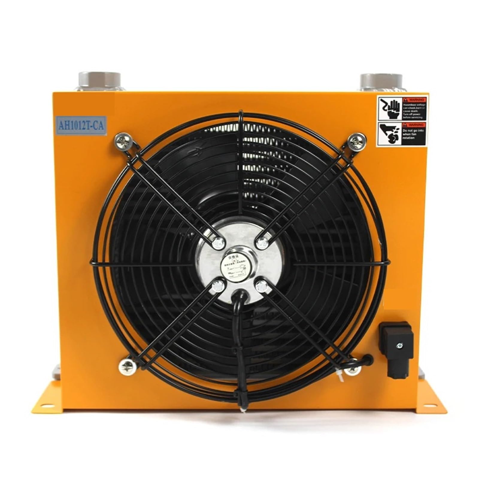 Échangeur de chaleur de refroidissement d'huile, radiateur à débit de AH1012T-CA 100L/min, plaque de refroidissement d'huile, échangeur de chaleur à broches(AC380V)