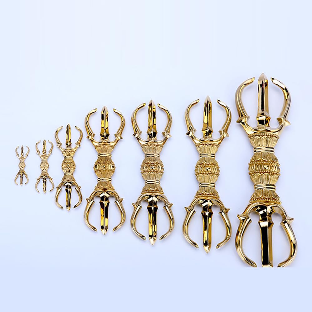 Amazon｜三鈷杵 さんこしょ 縁起物 金剛杵 こんごうれい 金剛鈴 仏具