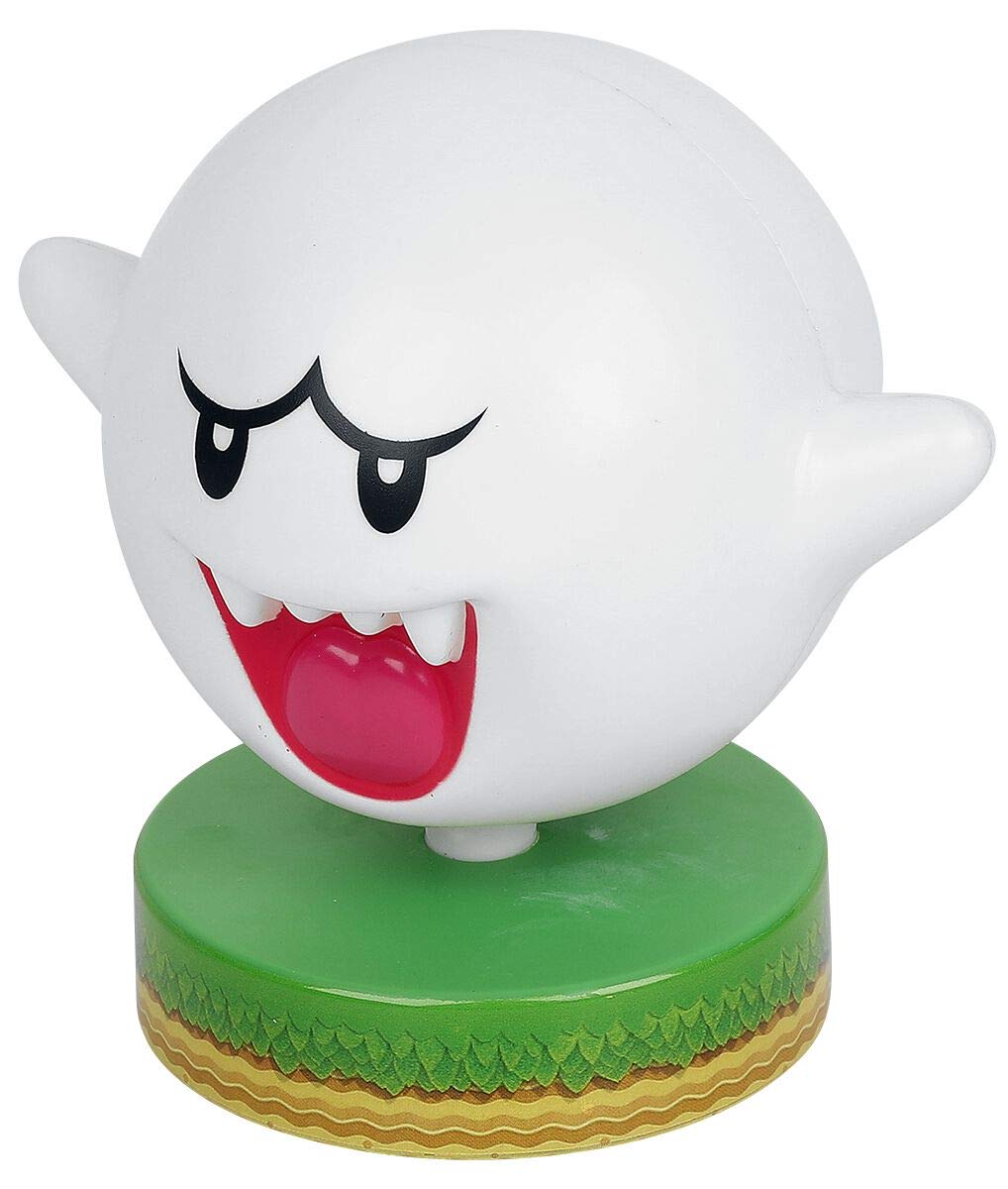 Super Mario Bros. Boo Ghost Collectible Figure Light, Officially Licensed Nintendo Merchandise