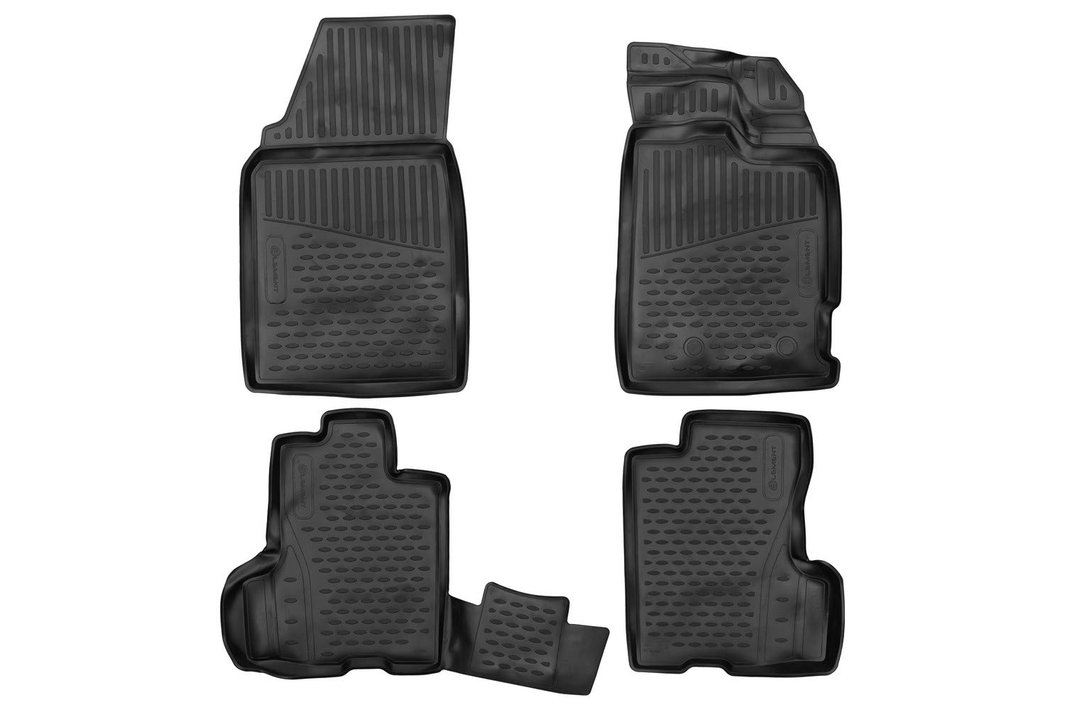 ELEMENT Alfombrillas 3D para Hyundai Tucson III 2015-2021 | SUV | Alfombrillas Coche Originales | 4 Piezas — view 22
