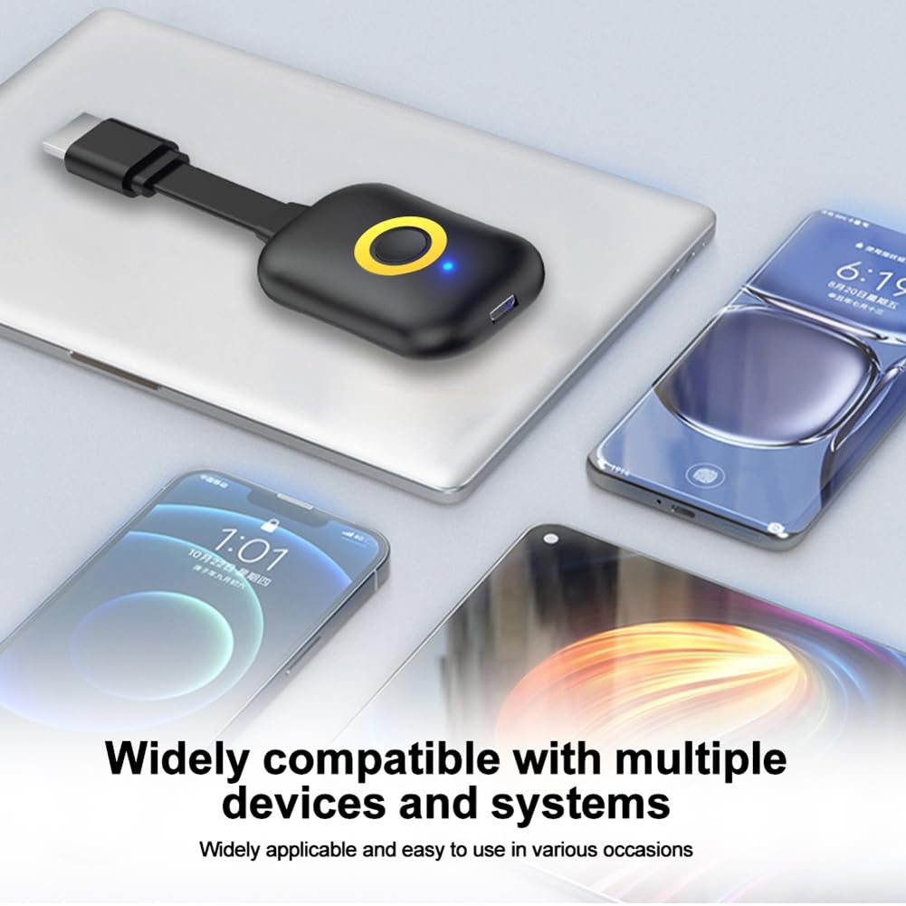 4K HD Telefon Projektor Dual Band Wireless Bildschirm Projektor Wifi Miracast Receiver Bildschirm Display Video Adapter