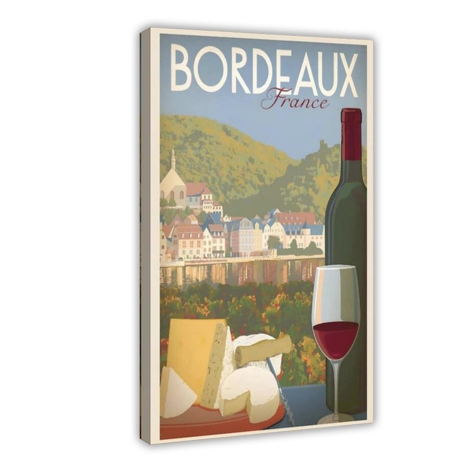 Affiche Fête du Vin Bordeaux Poster Retro – Posters de nos régions
