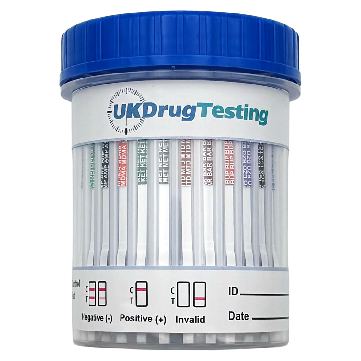 UKDrugTesting Ultra Sensitive Drug Testing Cup Kit Cannabis Cocaine Opiates and More in 1 Drug Test