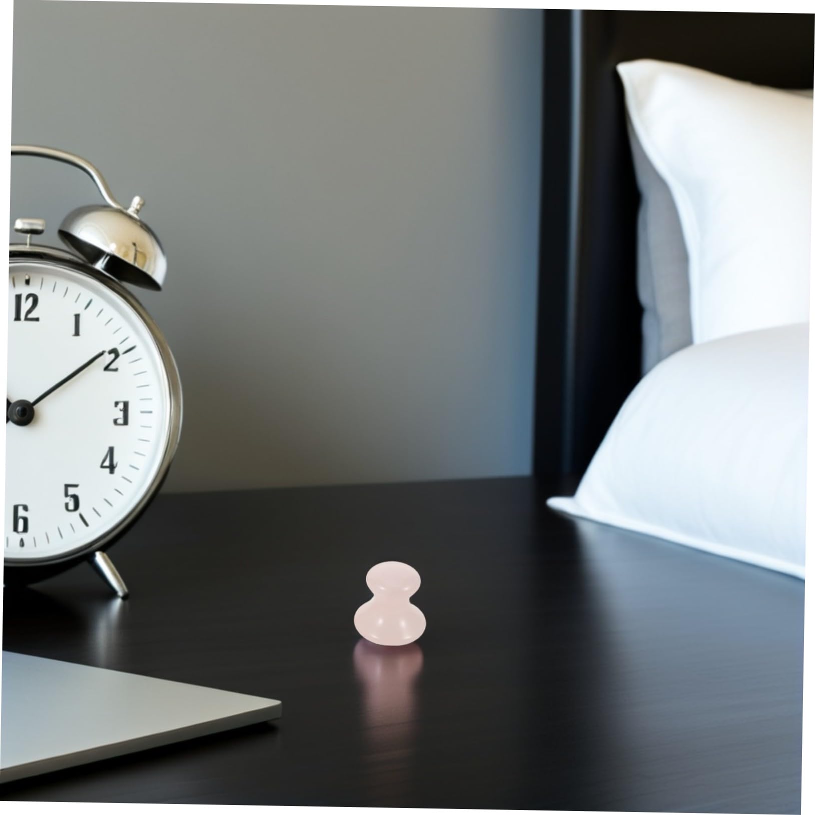PACKOVE 3pezzi Rullo per Massaggio Viso in Cristallo Pz Strumento Gua Sha Forma di Fungo per Massaggio del Viso Pietra per Facciale