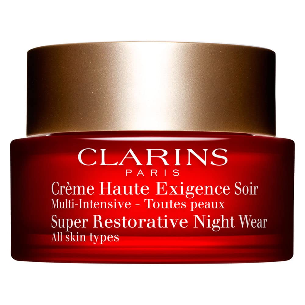 Clarins Crema Notte Rigenerante Multi-Intensiva per Tutti i Tipi di Pelle, 50 ml