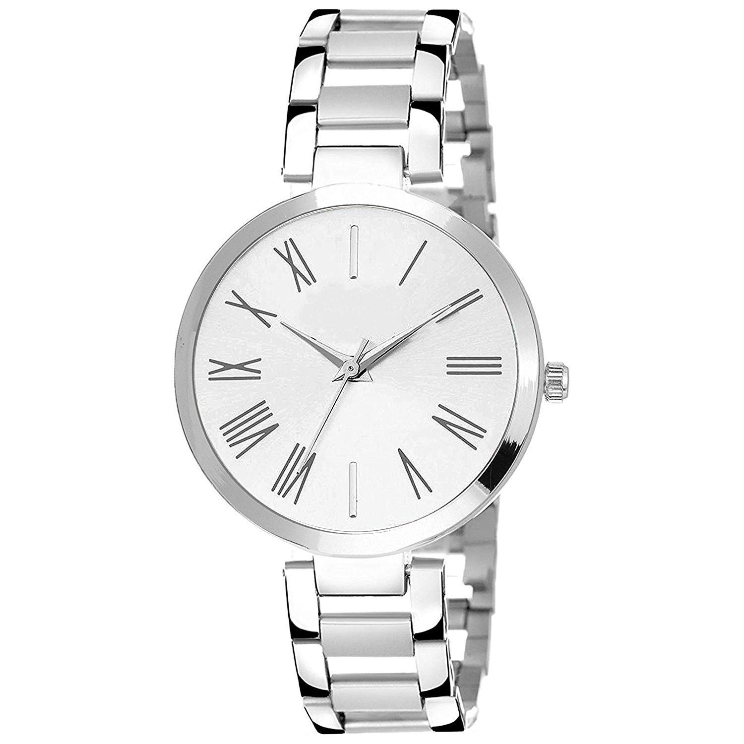 HORCHIS Amazing Silver Round Dial & Metal Strap Watch for Girls & Womens (B08BG2Z1C1) Amazon Price History, Amazon Price Tracker