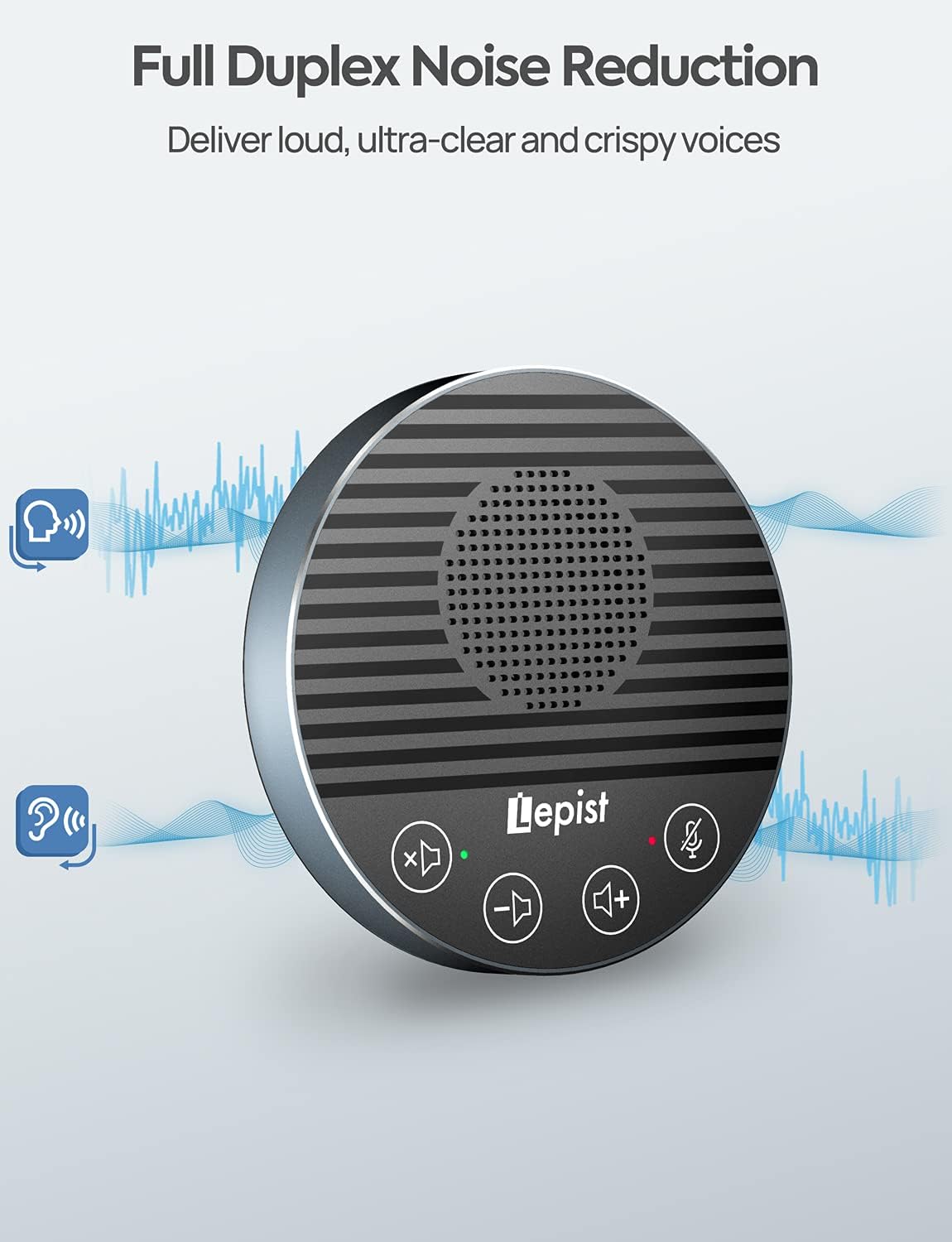 Buy USB Speakerphone Microphone, Lepist 