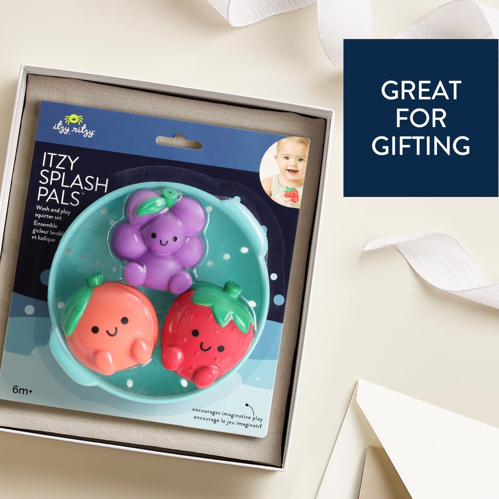 Amazon.com : Itzy Ritzy Baby Bath Toys, Squirters & Sprinkle