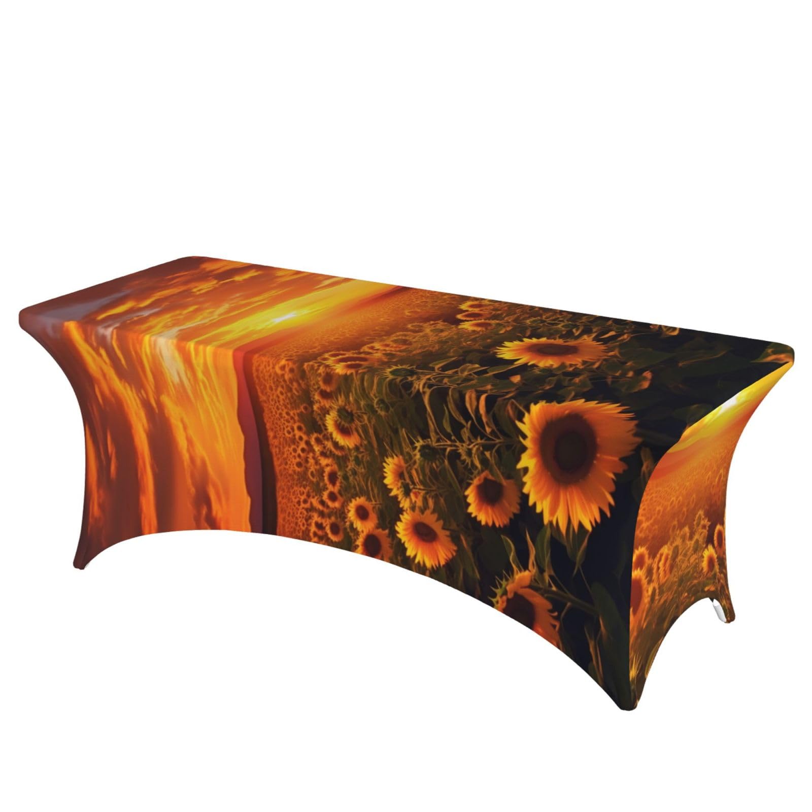 Nappe en élasthanne pour tables rectangulaires housse extensible et ajustée de banquet