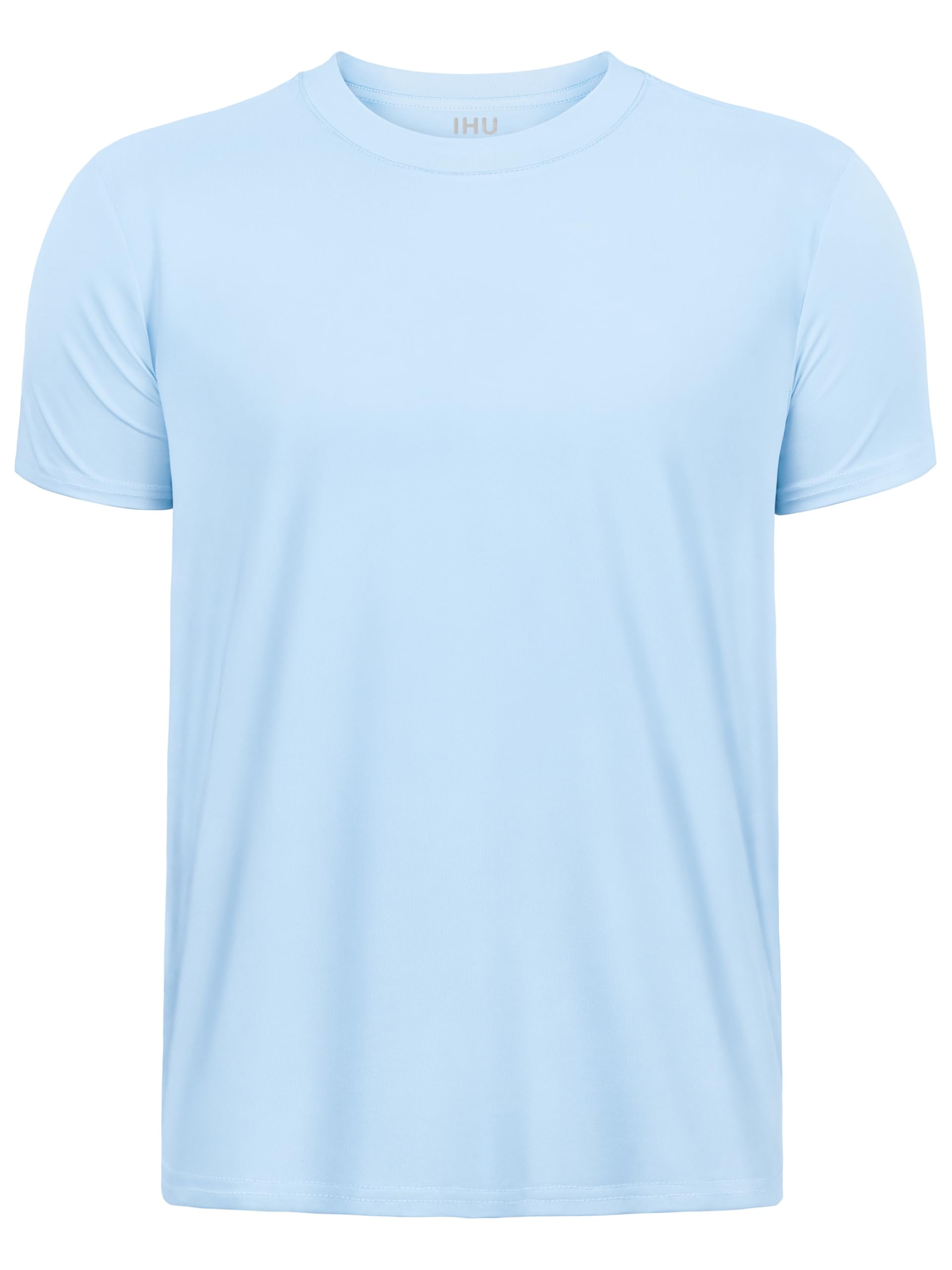 IHU Boys Neon Shirts Dry Fit UPF50+ Kids Short Sleeve Rash Guard for Girls