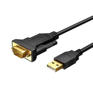 CableCreation USB to RS232 Adapter with Prolific PL2303 Chipset, 3ft Gold Plated USB 2.0 to RS232 Male DB9 Serial Converter Cable for Windows 10, 8.1, 8,7, Vista, XP, 2000, Linux and Mac OS,Black