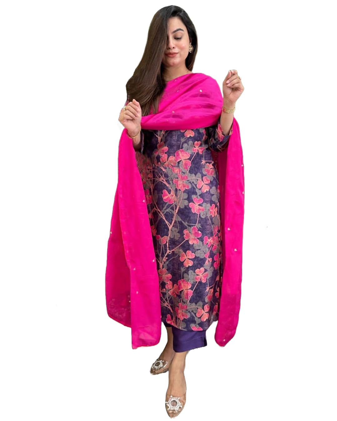 Women Kurta with Pant & Dupatta-image-47