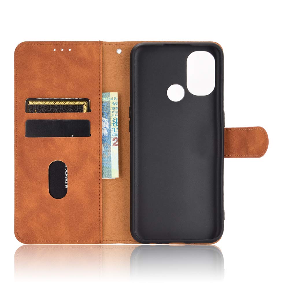 Cover per OnePlus Nord N100, Custodia Portafoglio Pelle