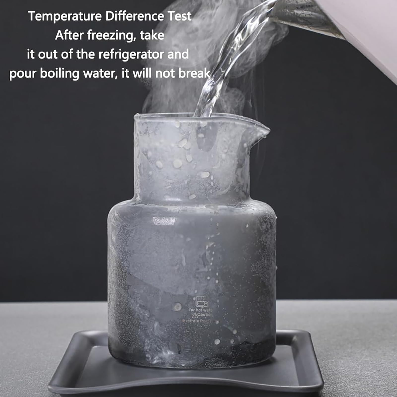 Cold Kaffeebereiter 600 Ml / 20 Oz füR Eiskaffee Im Slow-Drip-Verfahren mit Einstellbarer Tropfgeschwindigkeit, Aus Borosilikatglas, füR 6–8 Tassen, füR Zu Hause Und Als KaffeezubehöR(Gray)