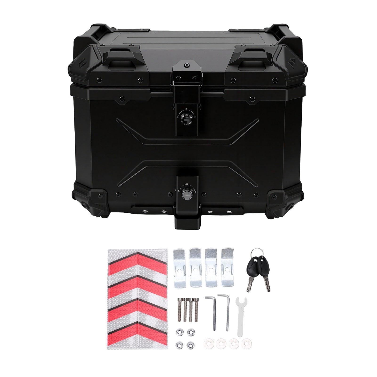 Asixxsix Bauletto per Moto da 45 Litri, Impermeabile