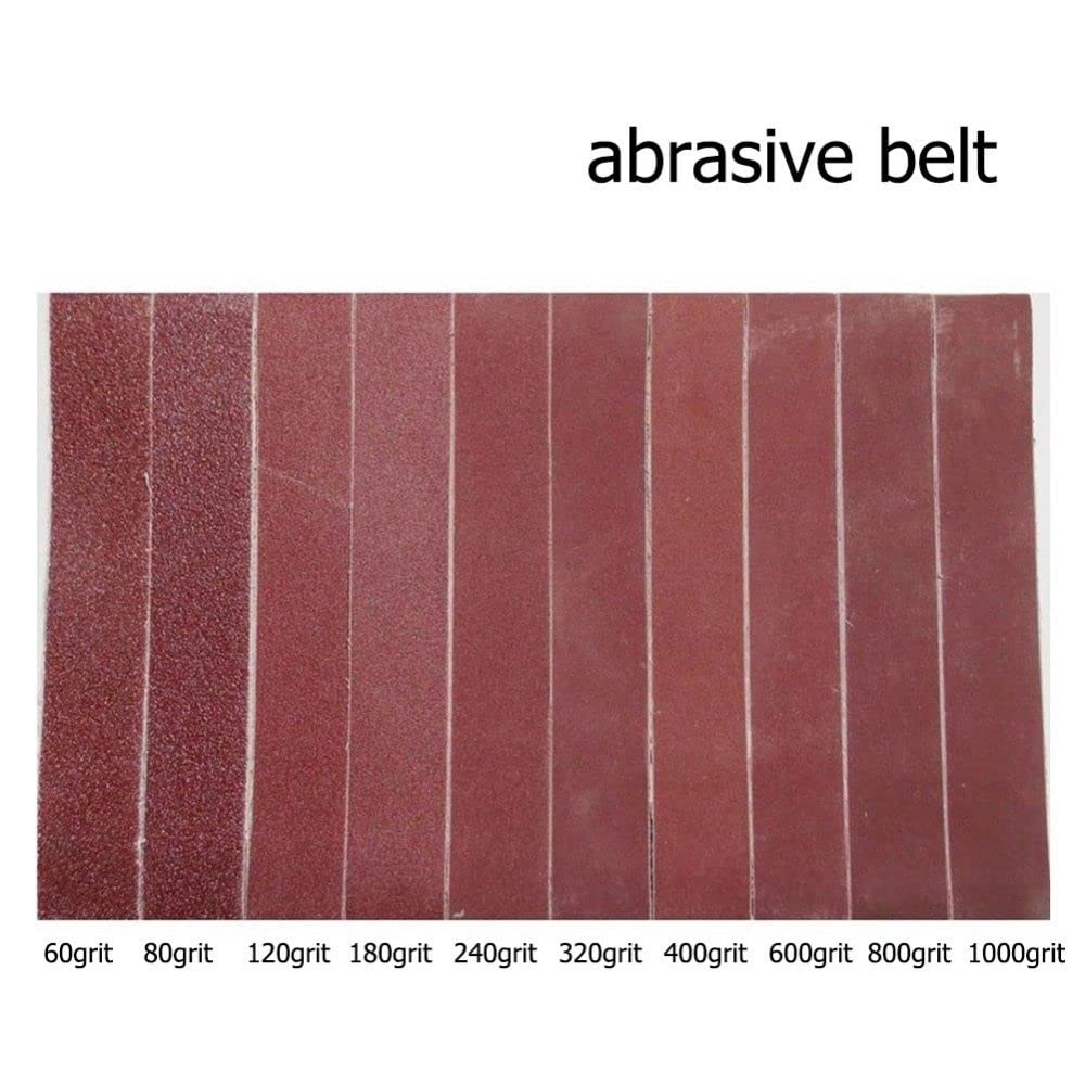 10 sztuk 25x330mm taśma szlifierska z tlenku glinu 40-1000 szlifowanie i polerowanie do szlifierek kątowych tarcze szlifierskie do szlifowania, polerowania, 80