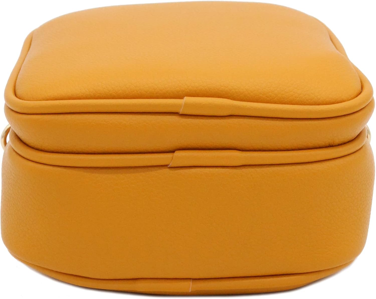 Multi Pocket Casual Crossbody Bag (Mustard)