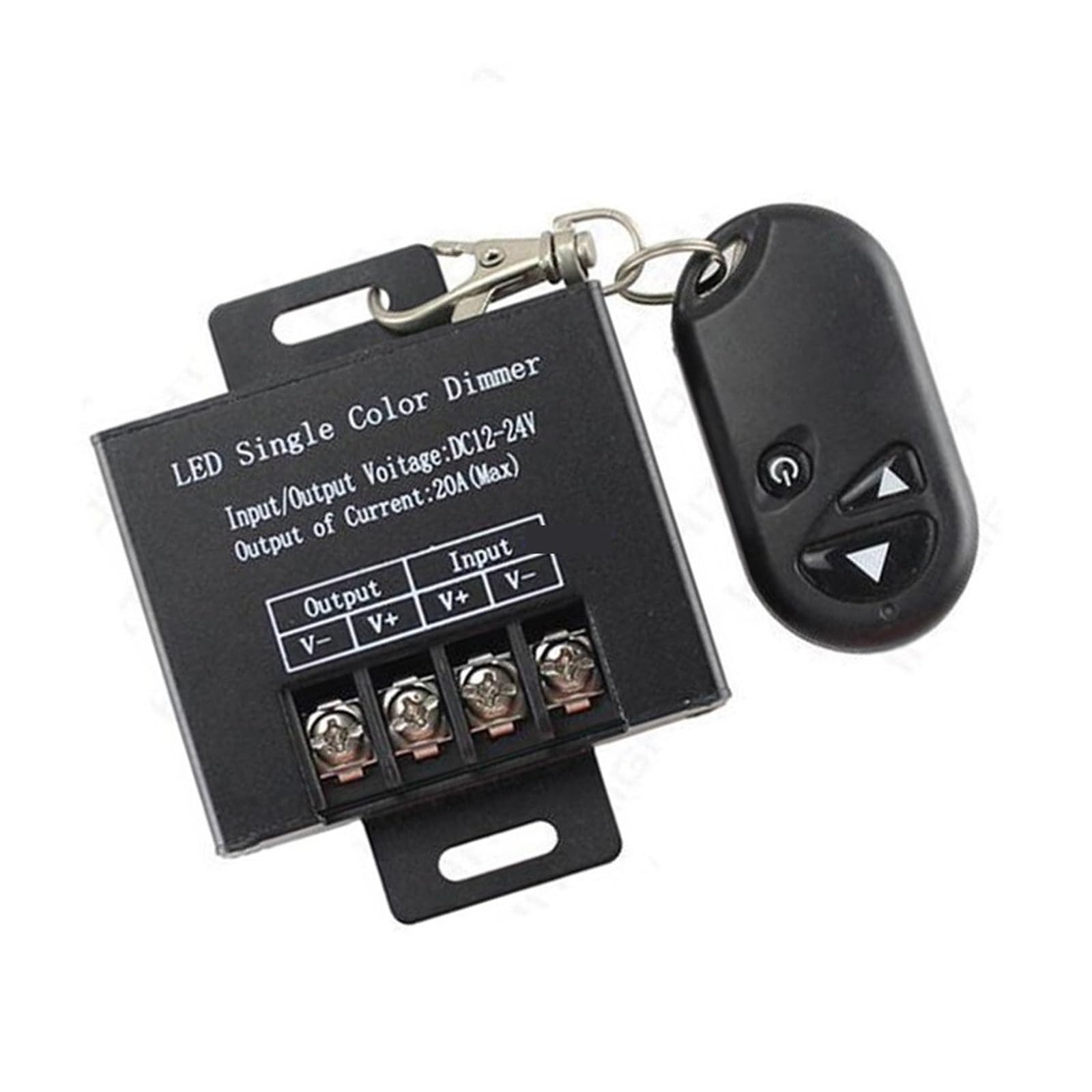 Tira de luz LED con regulador de intensidad PWM y control de 20 A