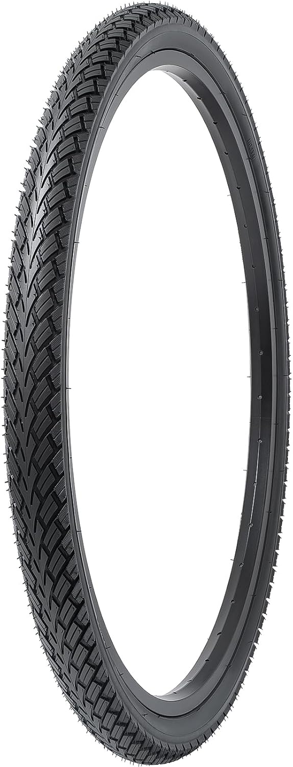 YUNSCM 2-PCS 26" Bike Tires 26x1.75/47-559 Compatible with Road Bike 26 x 1.75 26X1.75 Bicycle Tires(Y-1476)