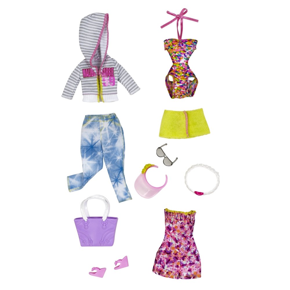 Amazon.com: Mattel-Barbie Fashionistas Marina Outfits X2233